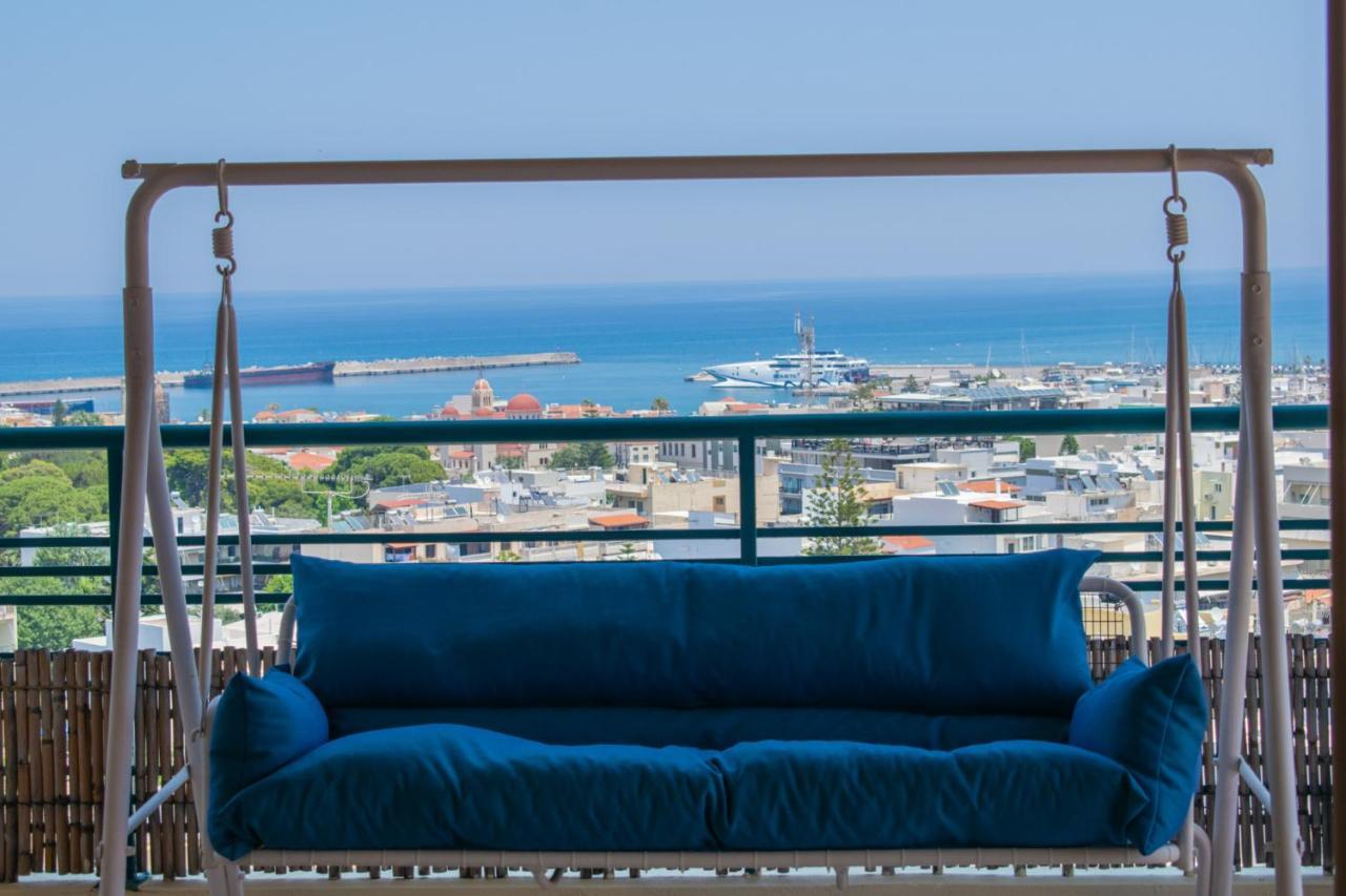 Rooftop With Sea View In Central Rethymno Exteriér fotografie