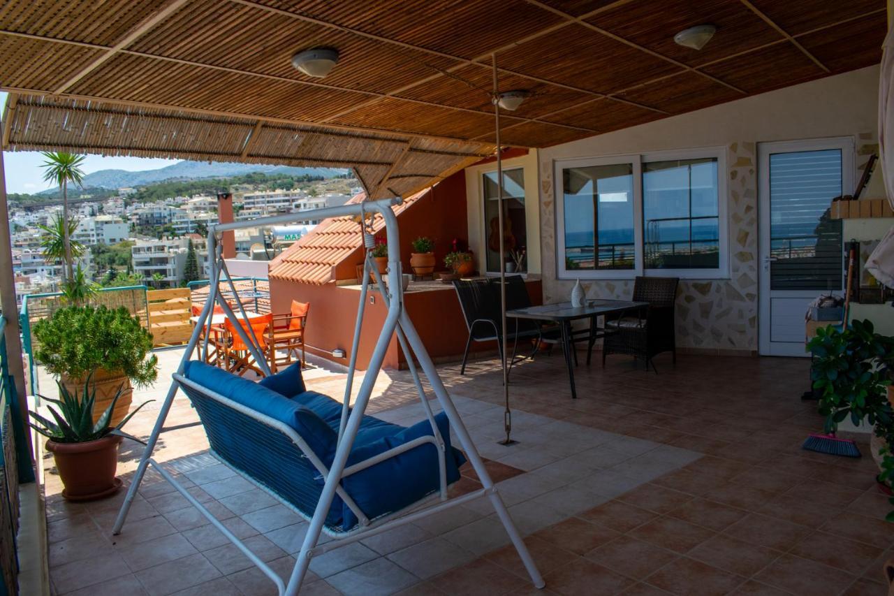 Rooftop With Sea View In Central Rethymno Exteriér fotografie