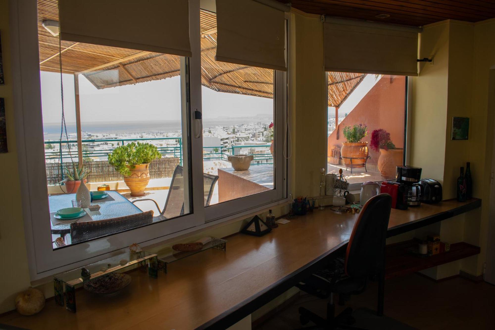 Rooftop With Sea View In Central Rethymno Exteriér fotografie